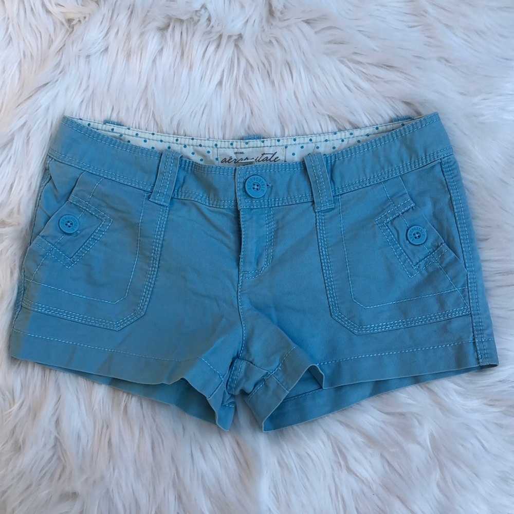 Aeropostale turquoise short